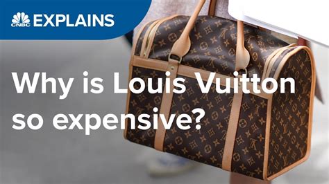 why is louis vuitton expensive|is louis vuitton overpriced.